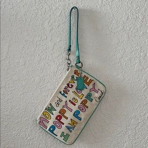 Coach Poppy Wristlet